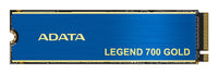 ADATA LEGEND 700 SLEG-700G-512GCS-S48 Internes Solid State Drive 512 GB M.2 PCI Express 3.0 NVMe 3D NAND