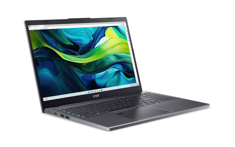 Acer Aspire 15 A15-51M-70GH Intel Core 7 150U Laptop 39,6 cm (15.6") Quad HD 32 GB LPDDR5-SDRAM 1 TB SSD Wi-Fi 6E (802.11ax) Windows 11 Home Grau