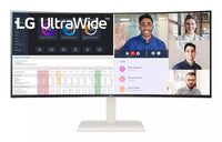 LG 38WR85QC-W Computerbildschirm 96,5 cm (38") 3840 x 1600 Pixel UltraWide Quad HD LCD Weiß