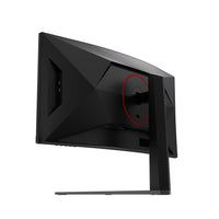 AOC G4 CU34G4CAP Écran d'ordinateur 86,4 cm (34") 3440 x 1440 pixels UltraWide Quad HD LCD Noir, Rouge