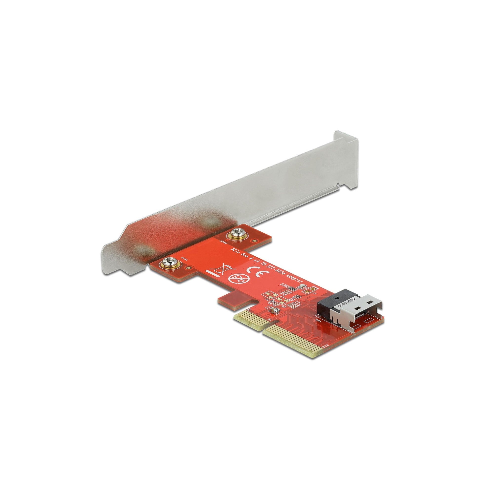 DeLock PCI-Express-x4 Kontroller, SFF-8654