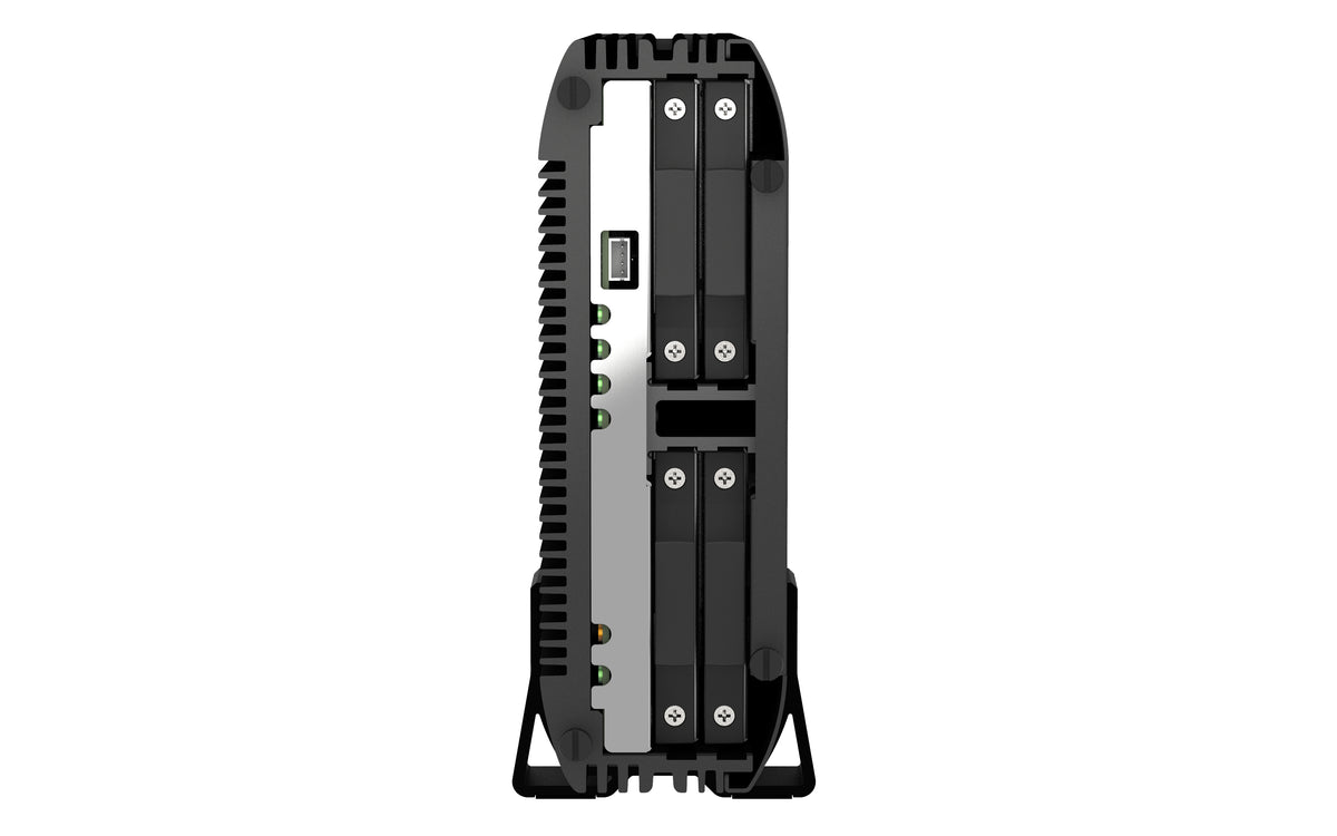 QNAP TS-410E NAS Tower Intel® Celeron® J6412 8 GB 0 TB QNAP QTS Schwarz