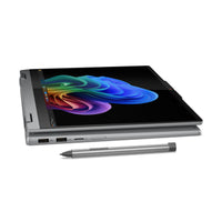 Lenovo IdeaPad 5 2-in-1 14Q8X9 Copilot+ PC Snapdragon X1-26-100 Hybrid (2-in-1) 35,6 cm (14") Touchscreen WUXGA 16 GB LPDDR5x-SDRAM 1 TB SSD Wi-Fi 7 (802.11be) Windows 11 Home Deutsch Grau