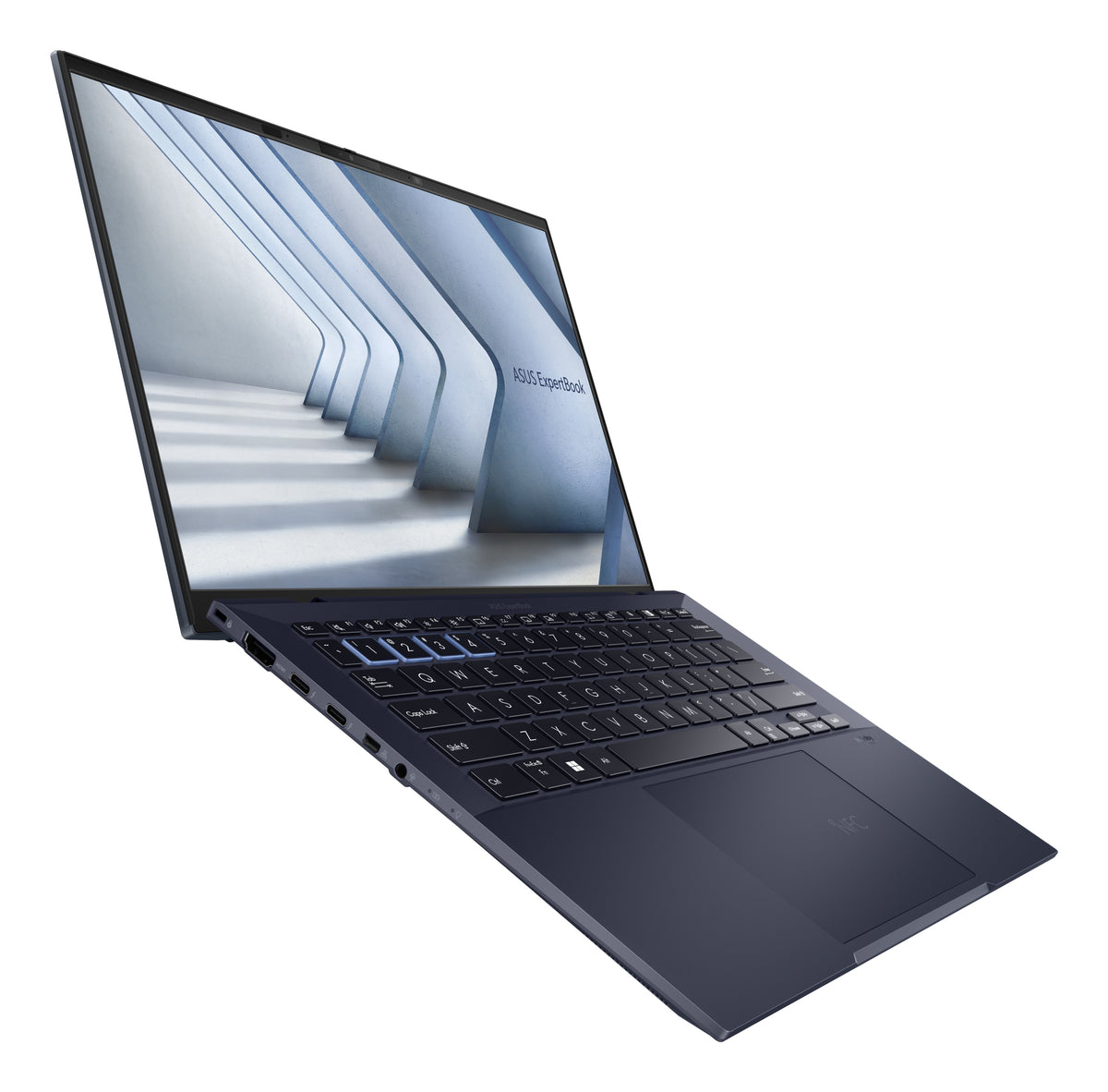 ASUS ExpertBook B9 OLED B9403CVAR-PP1650X Intel Core 7 150U Laptop 35,6 cm (14") WQXGA+ 16 GB LPDDR5x-SDRAM 512 GB SSD Wi-Fi 6E (802.11ax) Windows 11 Pro Schwarz