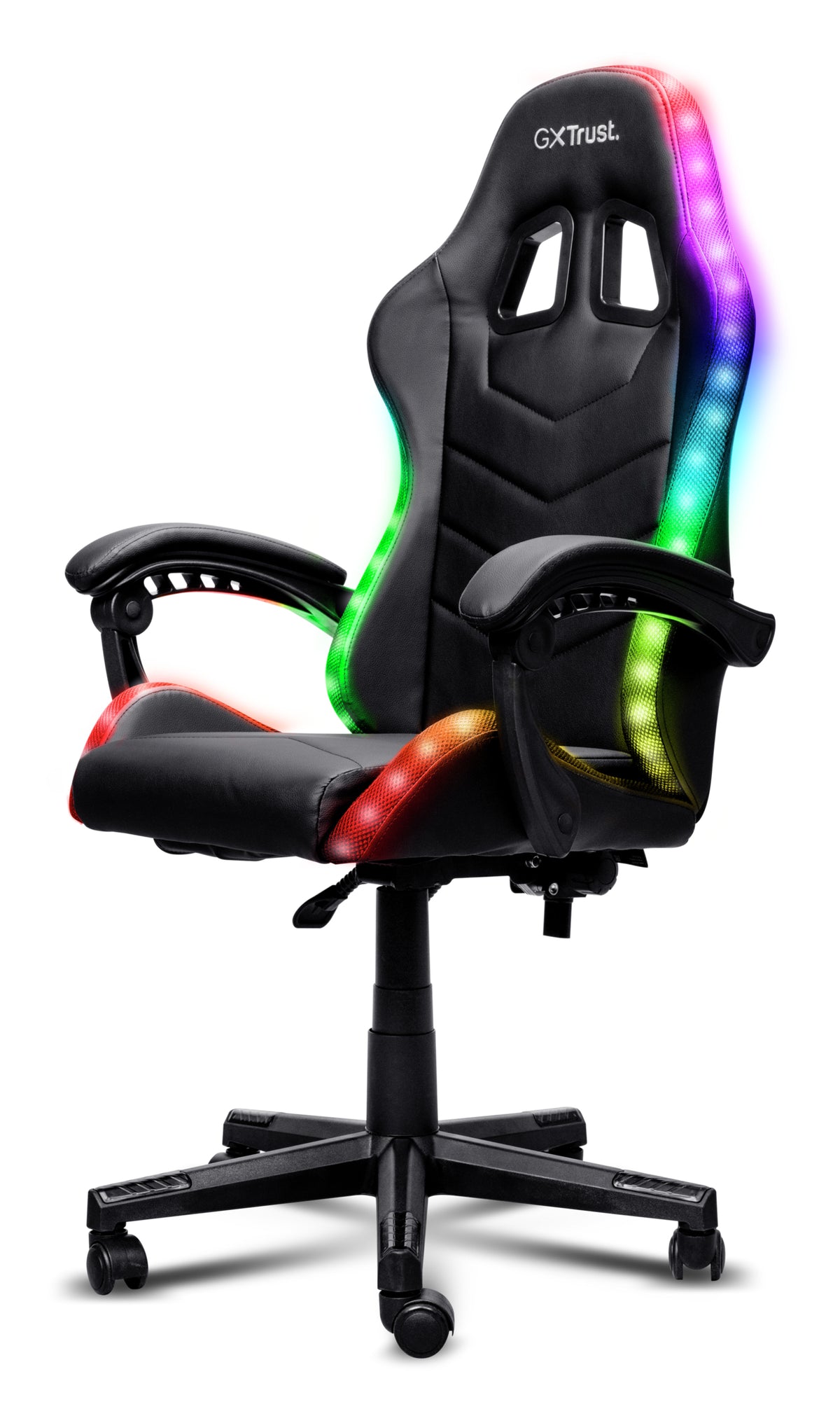 Trust 25979 Videospiel-Stuhl PC-Gamingstuhl Gepolsterter Sitz Schwarz
