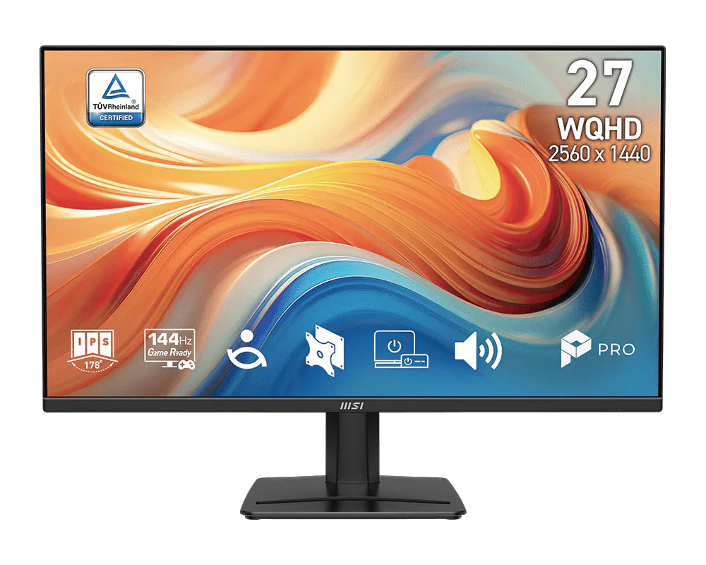 MSI PRO MP275QDE E14 Computerbildschirm 68,6 cm (27") 2560 x 1440 Pixel Wide Quad HD LED Schwarz
