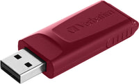 Verbatim Slider - USB-Stick - 2x32 GB, Blau, Rot