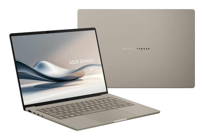 ASUS Zenbook A14 UX3407QA-QD502W Copilot+ PC Snapdragon X1-26-100 Laptop 35,6 cm (14") WUXGA 32 GB LPDDR5x-SDRAM 1 TB SSD Wi-Fi 6E (802.11ax) Windows 11 Home Beige