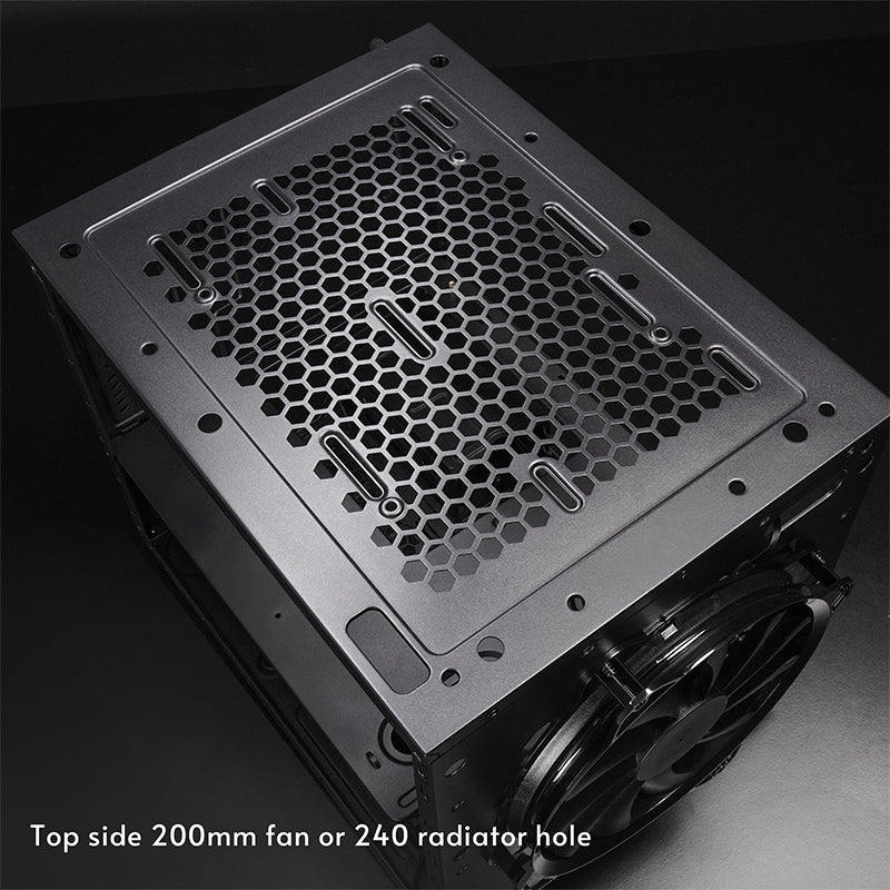 Chieftec The Cube CI-03B-OP mATX-Cube-Gehäuse