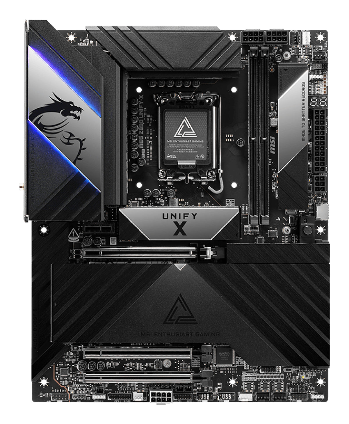 MSI MEG Z890 UNIFY-X Motherboard Intel Z890 LGA 1851 (Socket V1) ATX