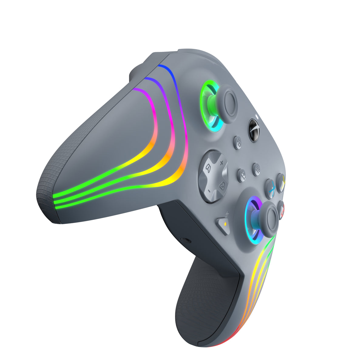 PDP Afterglow Wave Grau USB Gamepad Analog / Digital PC, Xbox One, Xbox Series S, Xbox Series X