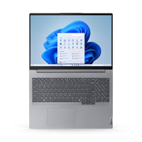 Lenovo ThinkBook 16 G7 ARP AMD Ryzen™ 5 7535HS Laptop 40,6 cm (16") WUXGA 16 GB DDR5-SDRAM 512 GB SSD Wi-Fi 6E (802.11ax) Windows 11 Pro Grau Englisch