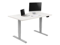Equip ERGO Elektrisches-Sitz-Steh-Tischgestell, Doppelmotor, grau