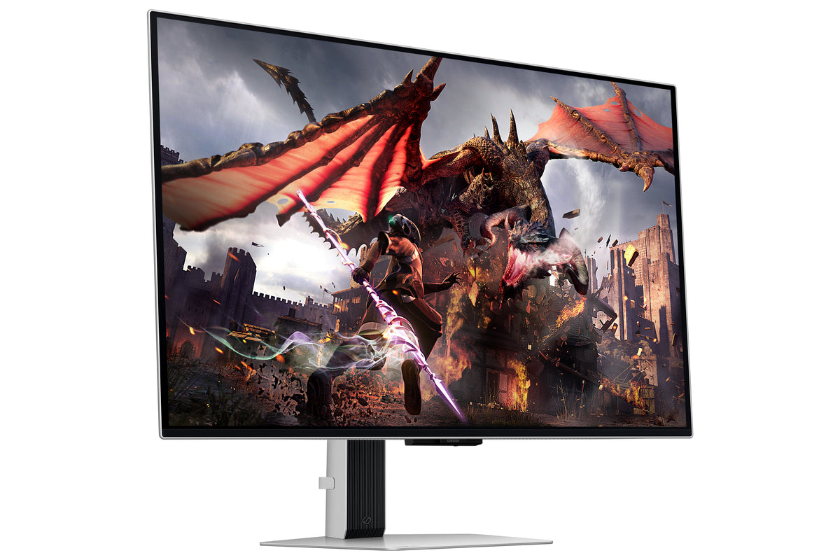 Samsung G80SD Computerbildschirm 81,3 cm (32") 3840 x 2160 Pixel 4K Ultra HD OLED Silber