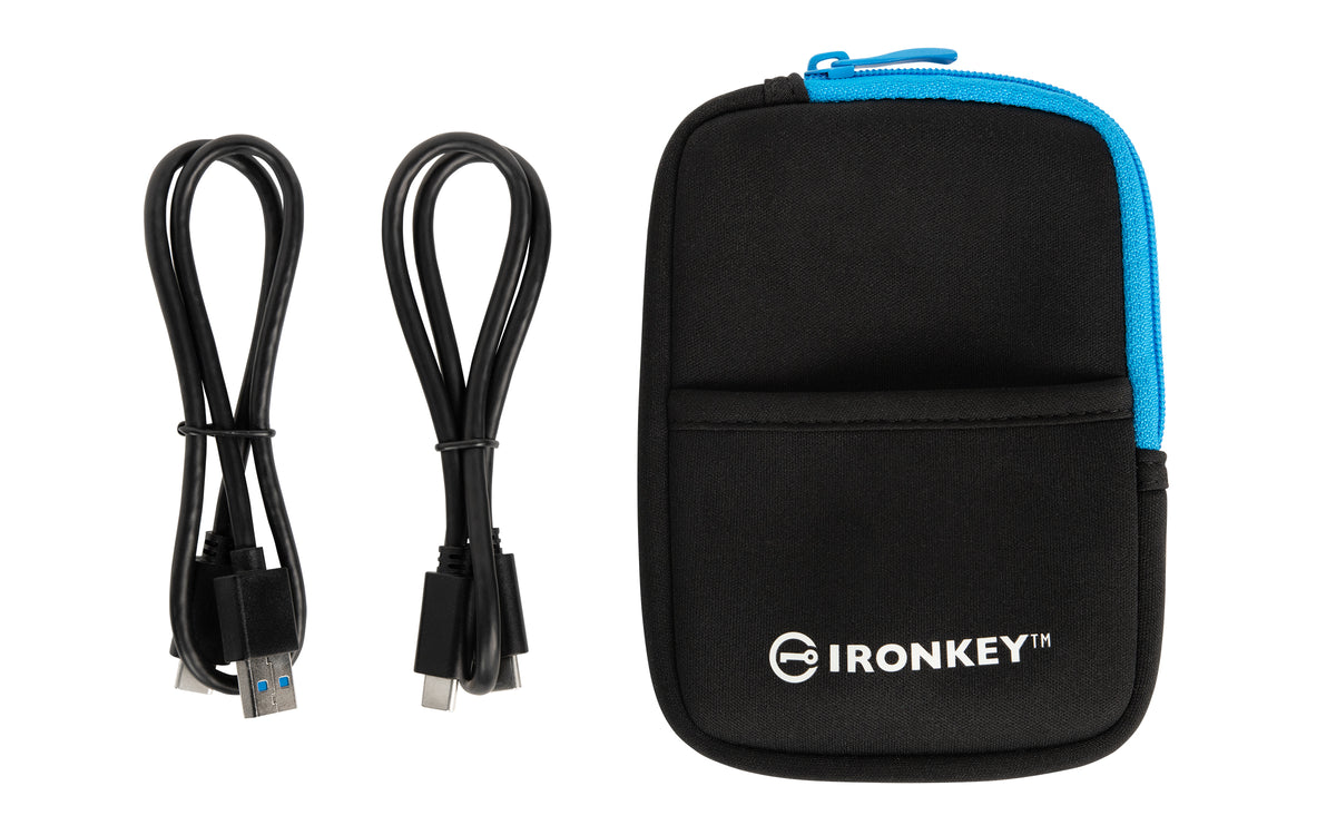 Kingston Technology IronKey 1920GB Vault Privacy 80 XTS-AES 256-bit Verschlüsselte externe SSD