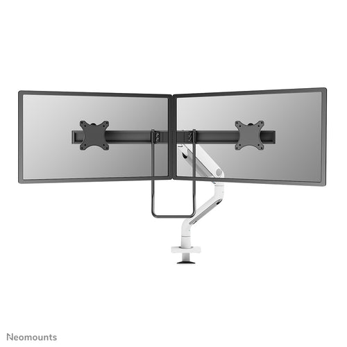 Neomounts DS75S-950WH2 Monitorarm 17-32" - Gasfeder - Topfix - 180°-Stopp