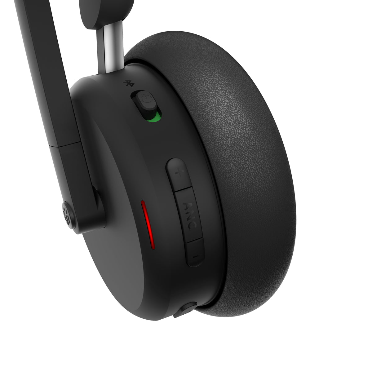 Lenovo 6550 Kopfhörer Kabellos Kopfband Büro/Callcenter USB Typ-C Bluetooth Schwarz