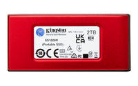 Kingston Technology 2TB Externe SSD XS1000 USB 3.2 Gen 2, Rot