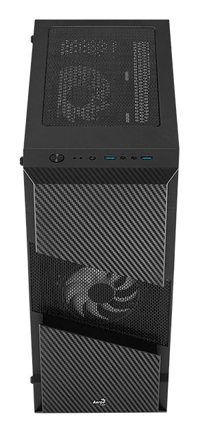 Aerocool Menace Saturn RGB Midi Tower Schwarz