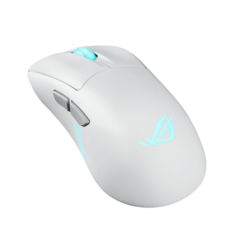 ASUS ROG Keris II Origin WHT Maus Gaming rechts RF Wireless + Bluetooth + USB Type-A Optisch 42000 DPI