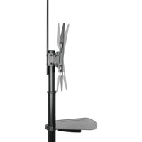 Fellowes 100136877 Flachbildschirm-Tischhalterung 177,8 cm (70") Flur Schwarz