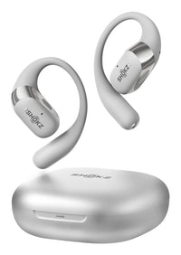 SHOKZ OpenFit 2+ Kopfhörer Kabellos Ohrbügel, im Ohr Anrufe/Musik Bluetooth Grau