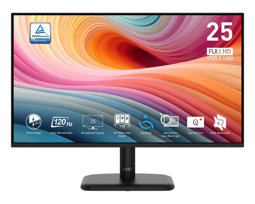 MSI PRO MP251LDE E2 Computerbildschirm 62,2 cm (24.5") 1920 x 1080 Pixel Full HD LED Schwarz