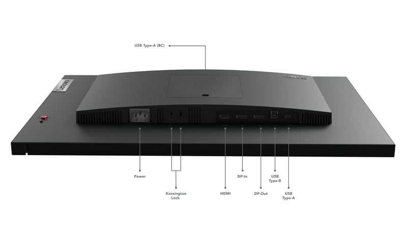 Lenovo ThinkVision P24q-30 Computerbildschirm 60,5 cm (23.8") 2560 x 1440 Pixel Quad HD LED Schwarz