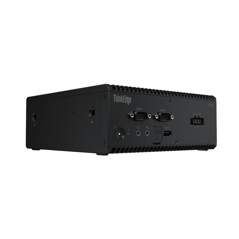 Lenovo ThinkEdge SE50 Intel® Core™ i5 i5-8365UE 16 GB DDR4-SDRAM 512 GB SSD Windows 11 IoT Enterprise Mini PC Mini-PC Schwarz