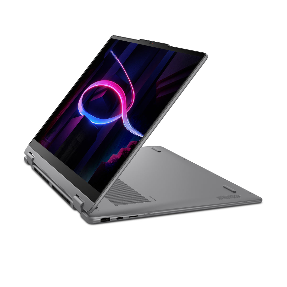 Lenovo Yoga 7 2-in-1 16IPH11 Copilot+ PC Intel Core Ultra 7 355 Hybrid (2-in-1) 40,6 cm (16") Touchscreen 2.8K 32 GB LPDDR5x-SDRAM 2 TB SSD Wi-Fi 7 (802.11be) Windows 11 Home Grau Deutsch