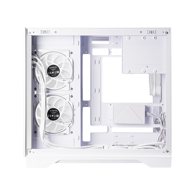 Chieftec Visio White GM-30W-TG-OP white Tempered Glass x 2