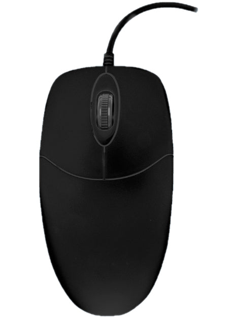 Contour Design Active Key Contour Souris Lavable IP68 Molette Filaire Noire PMJ1