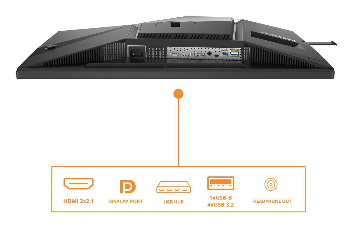 AOC AGON PRO CS24A Computerbildschirm 61,2 cm (24.1") 1920 x 1080 Pixel Full HD LED Schwarz