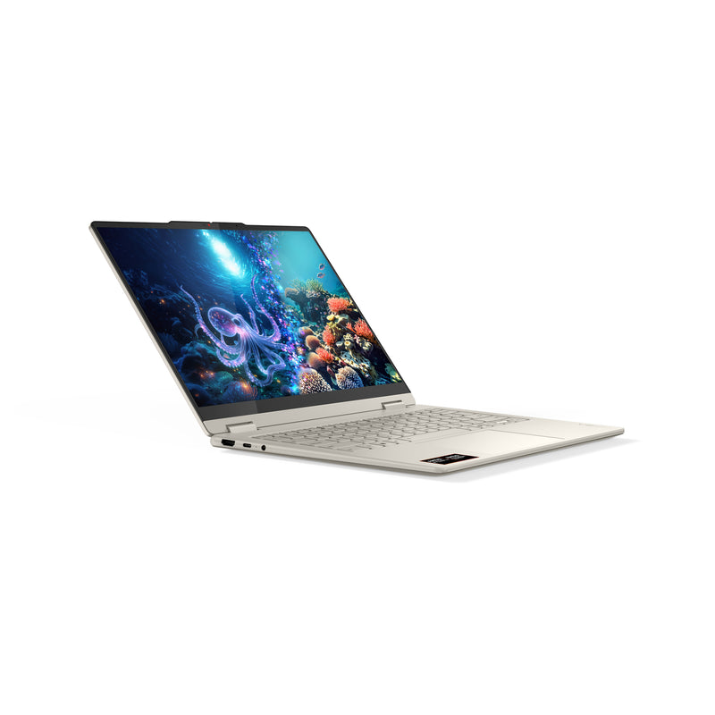 Lenovo Yoga 7 2-in-1 14AKP10 Copilot+ PC AMD Ryzen AI 7 350 Hybrid (2-in-1) 35,6 cm (14") Touchscreen 2.8K 16 GB LPDDR5x-SDRAM 1 TB SSD Wi-Fi 7 (802.11be) Windows 11 Home Deutsch Grau