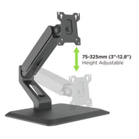 Techly ICA-LCD 35TS Flachbildschirm-Tischhalterung 81,3 cm (32") Tisch/Bank Schwarz