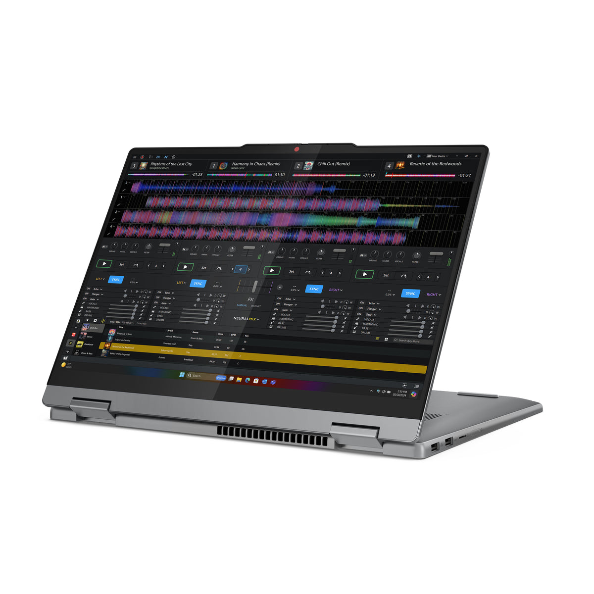 Lenovo IdeaPad 5 2-in-1 14Q8X9 Copilot+ PC Snapdragon X1P-42-100 Hybrid (2-in-1) 35,6 cm (14") Touchscreen WUXGA 24 GB LPDDR5x-SDRAM 1 TB SSD Wi-Fi 7 (802.11be) Windows 11 Home Grau Deutsch