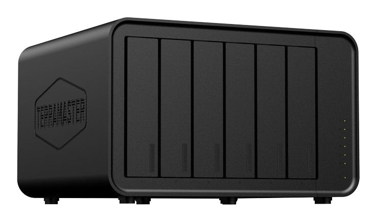 TerraMaster F6-424 NAS & Speicherserver Desktop Intel® N N95 8 GB DDR5 Schwarz