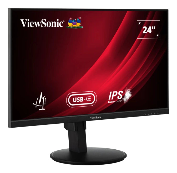 Viewsonic VG Series VG2409-MHDU-2 Computerbildschirm 60,5 cm (23.8") 1920 x 1080 Pixel Full HD LED Schwarz