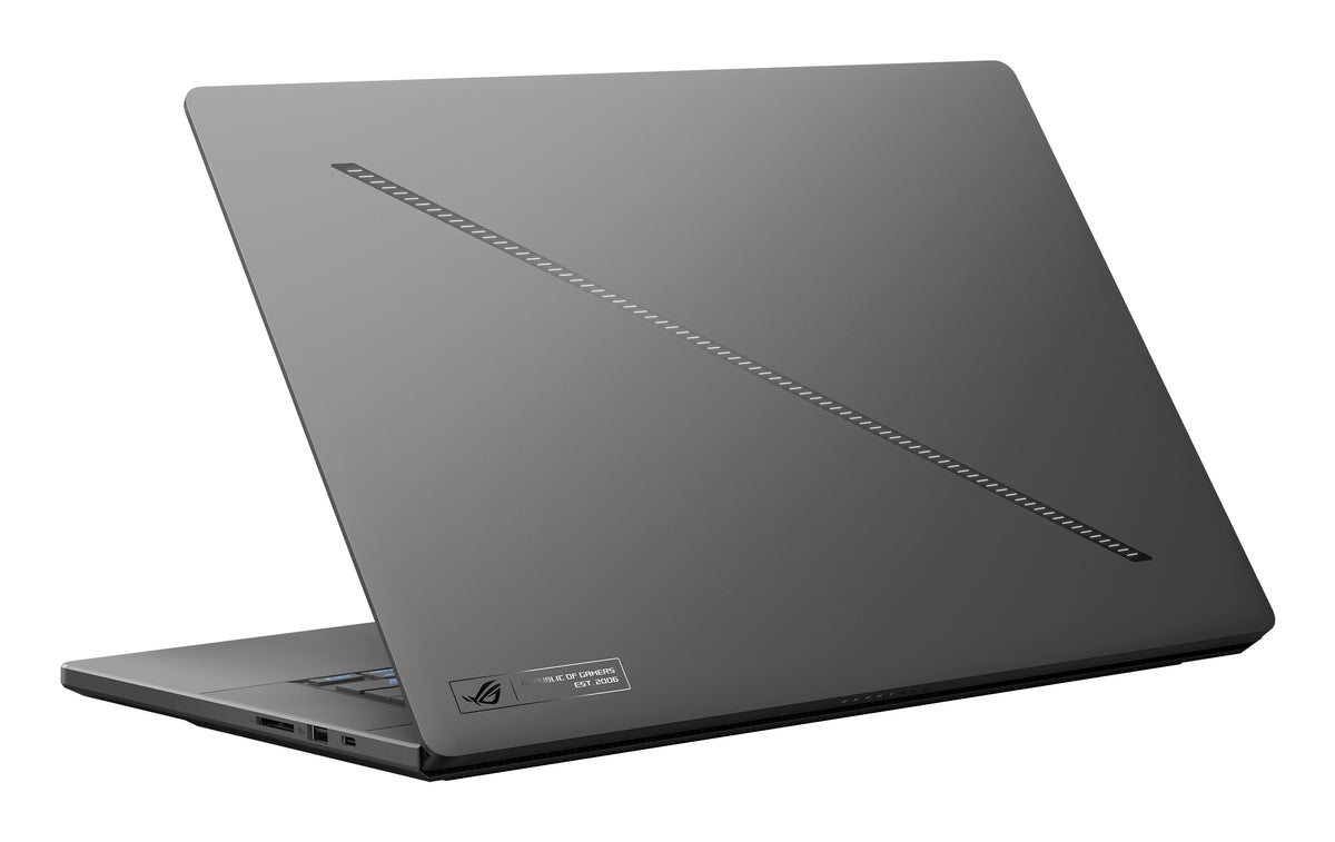 ASUS ROG Zephyrus G16 GU605CX-QR150X Intel Core Ultra 9 285H Laptop 40,6 cm (16") 2.5K 64 GB LPDDR5x-SDRAM 2 TB SSD NVIDIA GeForce RTX 5090 Wi-Fi 7 (802.11be) Windows 11 Pro Grau