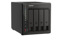 QNAP QVP-41C NAS & Speicherserver Tower Intel® Celeron® J6412 8 GB DDR4 0 TB Schwarz