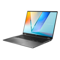 ASUS Vivobook 16 Flip TP3607AA-FLIP-DISSI4X Copilot+ PC Intel Core Ultra 9 386H Hybrid (2-in-1) 40,6 cm (16") Touchscreen WUXGA 32 GB LPDDR5x-SDRAM 1 TB SSD Wi-Fi 7 (802.11be) Windows 11 Pro Grau