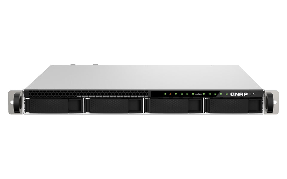 QNAP TS-h987XU-RP NAS Rack (1U) Intel Xeon E E-2334 16 Go DDR4 QuTS hero Noir, Argent