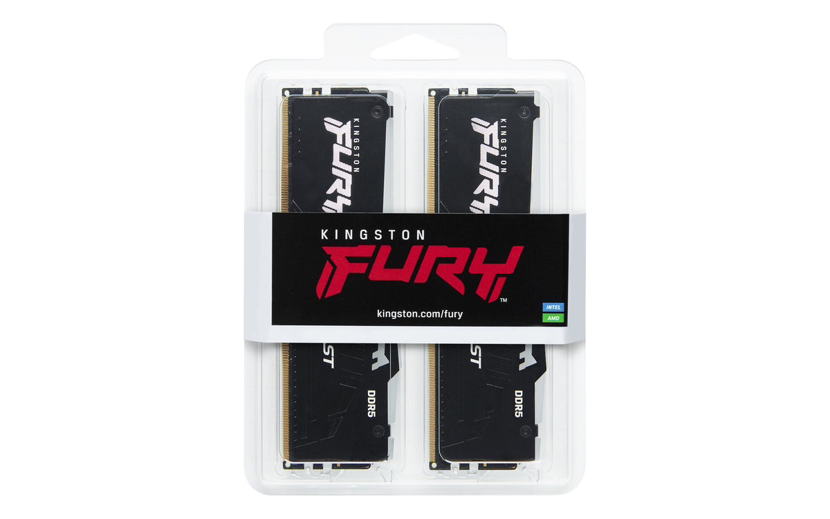 Kingston Technology FURY Beast 16GB 6000MT/s DDR5 CL30 DIMM (2er-Kit) RGB EXPO
