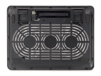 Conceptronic CNBCOOLPAD2F Llaptop-Kühlpad 39,6 cm (15.6") Schwarz