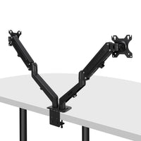 Lindy 40708 Flachbildschirm-Tischhalterung 68,6 cm (27") Tisch/Bank Schwarz