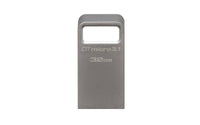 Kingston Technology DataTraveler Micro 3.1 32GB USB-Stick USB Typ-A 3.2 Gen 1 (3.1 Gen 1) Metallisch