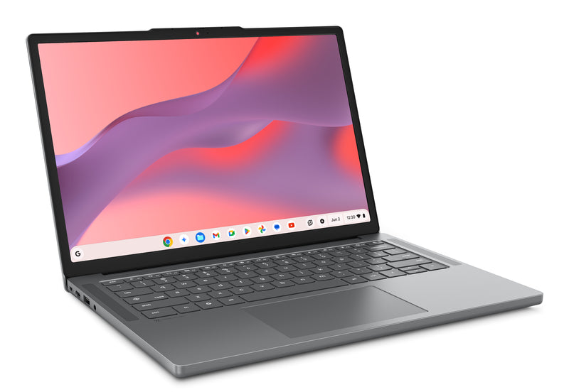 Lenovo Chrome 14M8911 MediaTek Kompanio 540 Chromebook 35,6 cm (14") Touchscreen WUXGA 8 GB LPDDR5x-SDRAM 128 GB UFS Wi-Fi 7 (802.11be) ChromeOS Deutsch Grau