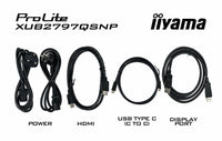 iiyama ProLite XUB2797QSNP-B1 Computerbildschirm 68,6 cm (27") 2560 x 1440 Pixel Quad HD LED Schwarz