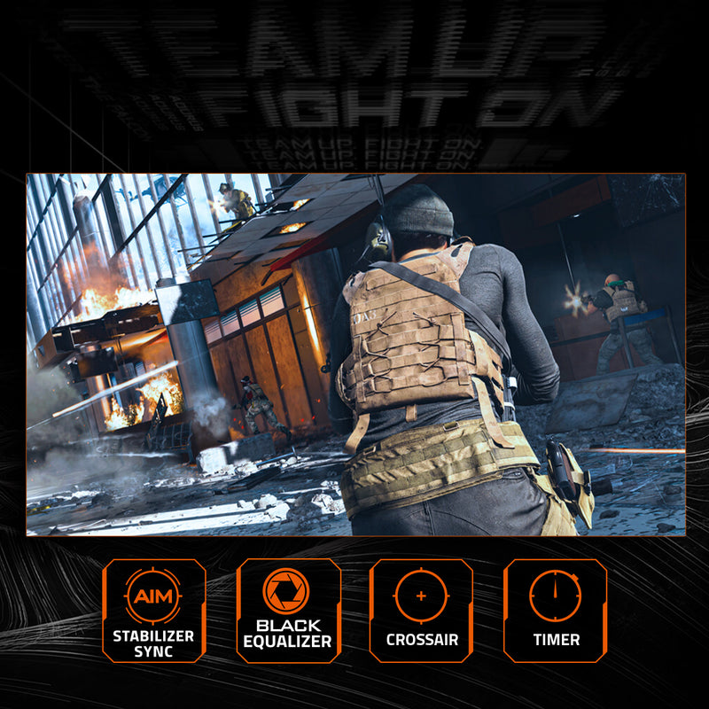 GIGABYTE GS27U 27" UHD-Gaming-Monitor - 3840 x 2160, 160Hz, 1ms, 350 cd/m², Display HDR400, HDMI 2.1, DisplayPort 1.4
