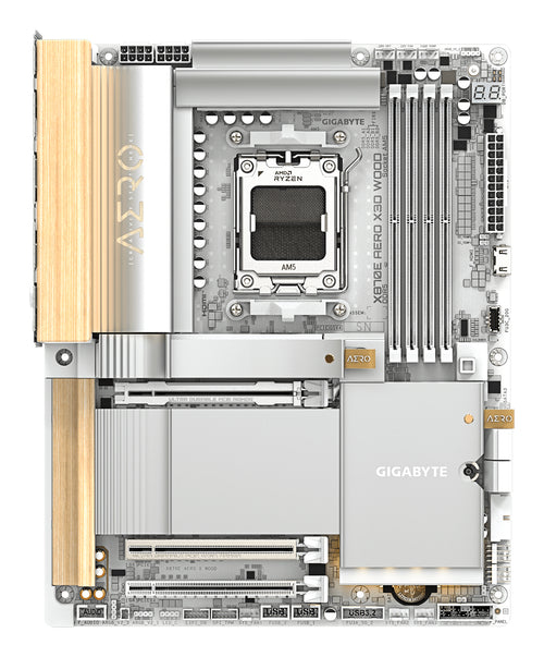 Gigabyte X870E AERO X3D WOOD (AM5) (D)
